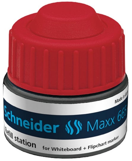 stacja uzupełniająca schneider maxx 665, 30ml, czerwony Schneider