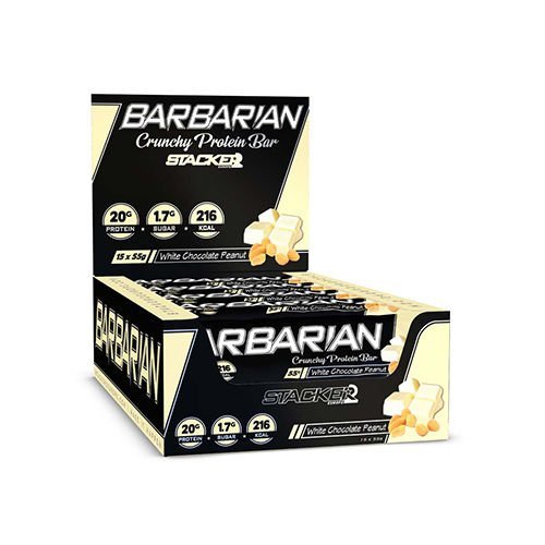 Stacker2 Barbarian Crunchy Protein Bar - 55G STACKER