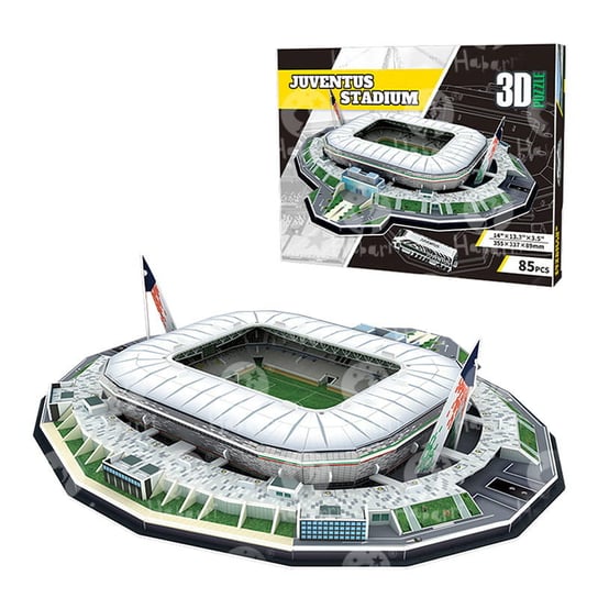Stadion piłkarski - ALLIANZ JUVENTUS - FC Juventus - Puzzle 3D 85 elementów HABARRI