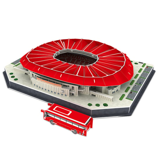 Stadion Piłkarski Atlético Madryt Fc - "Wanda Metropolitano" Stadium Puzzle 3D HABARRI