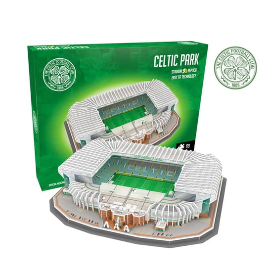 Stadion piłkarski CELTIC PARK - Celtic FC - Puzzle 3D 179 elementów - model klubowy HABARRI