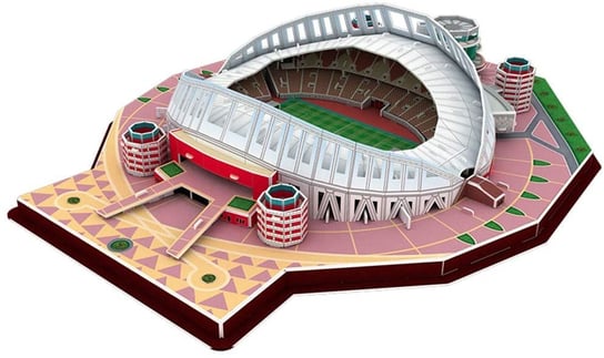 Stadion Piłkarski Doha Fc - "Khalifa International" Stadium Puzzle 3D 90 Elementów HABARRI
