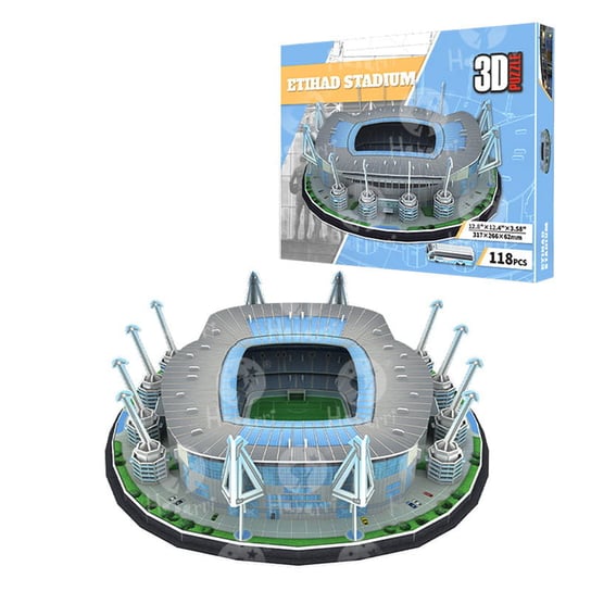 Stadion piłkarski - ETIHAD - FC Manchester City - Puzzle 3D 118 elementów HABARRI