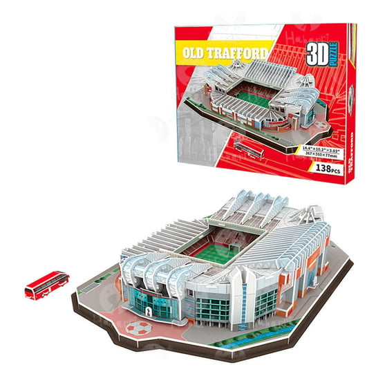 Stadion piłkarski - OLD TRAFFORD - FC Manchester United - Puzzle 3D 138 elementów HABARRI