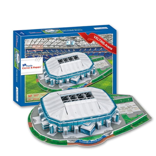 Stadion Piłkarski - "Veltins Arena" Stadium Puzzle 3D 147 Elementów HABARRI