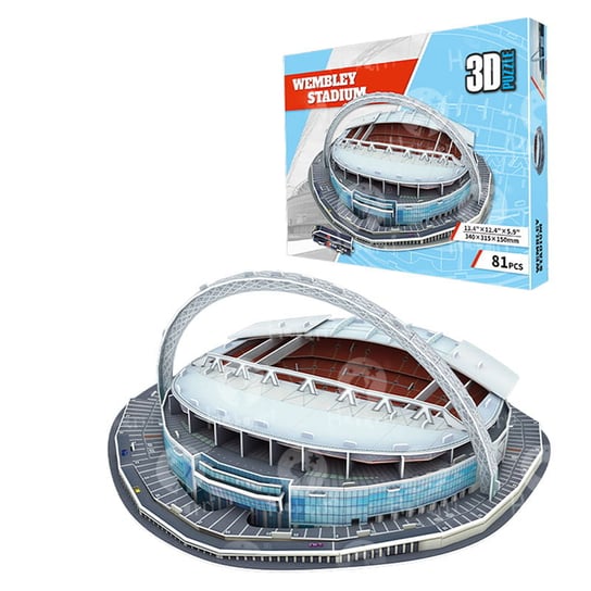 Stadion piłkarski - WEMBLEY - Puzzle 3D 81 elementów HABARRI