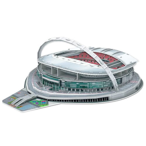 Stadion piłkarski - WEMBLEY - Reprezentacja Anglii Londyn Puzzle 3D 196 elementów HABARRI