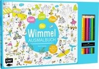 Stadt, Land, Fluss - Das Wimmel-Ausmalbuch Fischer Michael Edition, Edition Michael Fischer / Emf Verlag