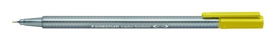 Staedtler, Cienkopis trójkątny triplus®, musztardowy, 0.3 mm Staedtler