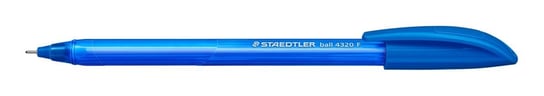Staedtler, Długopis jednorazowy trójkątny 4320, F, niebieski Staedtler