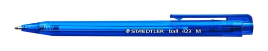 Staedtler, Długopis trójkątny z przyciskiem, M, niebieski Staedtler