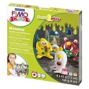 STAEDTLER FIMOÂ KIDS FORM&PLAY 8034 11 LY MODEL DOUGH 42 G RÓŻNE Inna marka