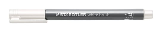 Staedtler, Flamaster pędzelkowy Metallic brush, biały Staedtler
