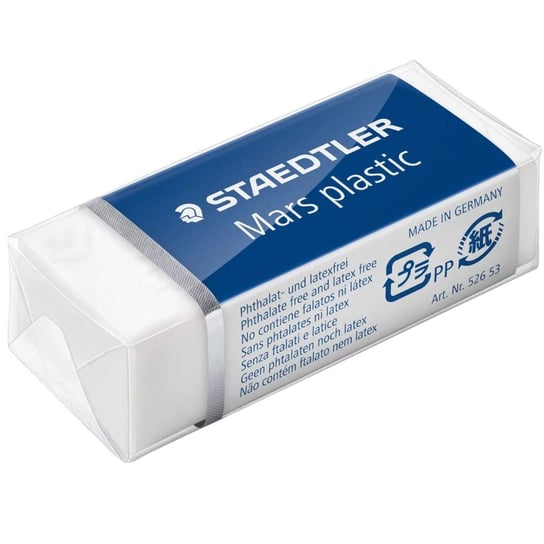 Staedtler, Gumka techniczna Mars Plastic, 43x19x13 mm Staedtler
