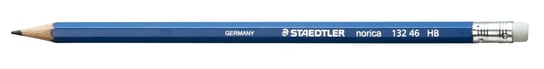 Staedtler, Ołówek sześciokątny Norica, HB, z gumką Staedtler