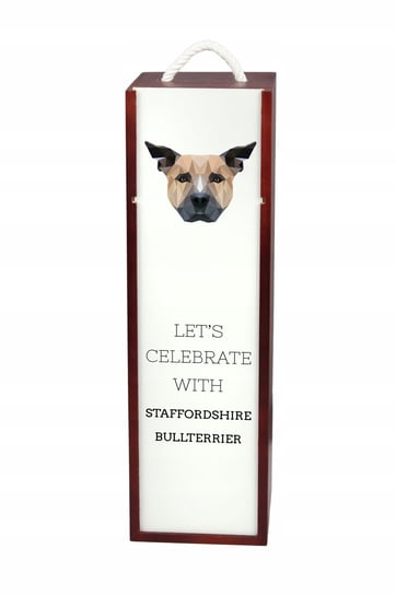 Staffordshire Bull Terrier Pudełko na wino Inna marka