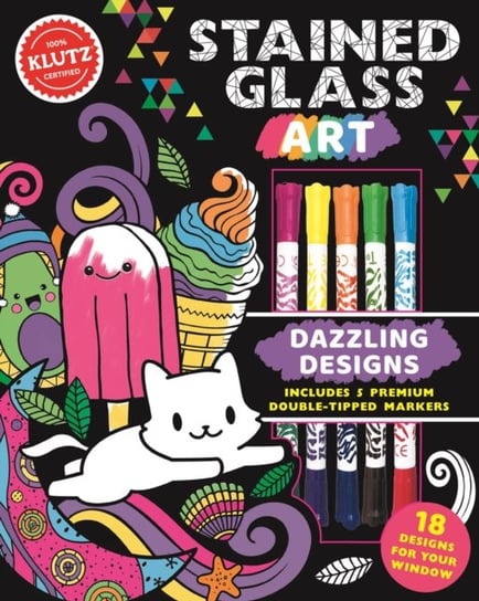 Stained Glass Art: Dazzling Designs (Klutz Activity Book) Opracowanie zbiorowe