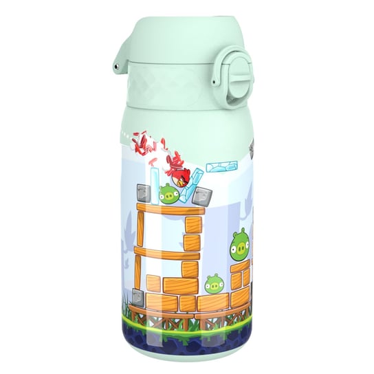 Stalowa butelka mały bidon dziecięcy na wodę Angry Birds ION8 0,4 l ION8