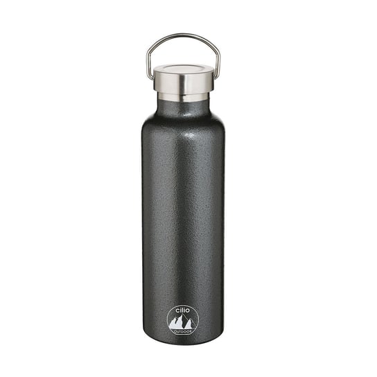 stalowa butelka termiczna, 0,75 l, śred. 7,5 x 25 cm Cilio