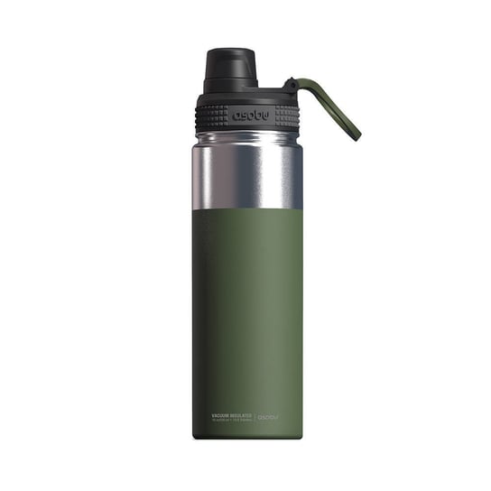 Stalowa butelka termiczna 530 ml Alpine Flask Asobu - green Inny producent