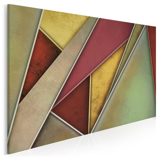 Stalowa kurtyna - nowoczesny obraz na płótnie - 120x80 cm VAKU-DSGN Nowoczesne obrazy
