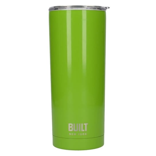 Stalowy kubek termiczny z izolacją próżniową BUILT, zielony, 600 ml Built