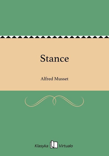 Stance Musset Alfred