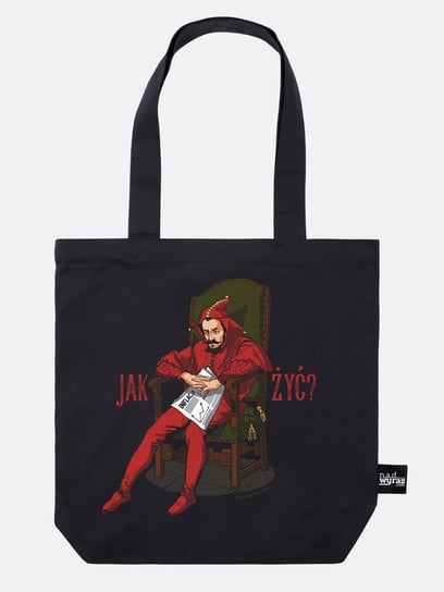 Stańczyk / Jak Żyć? / Torba Bawełniana / Czarna Nadwyraz.com