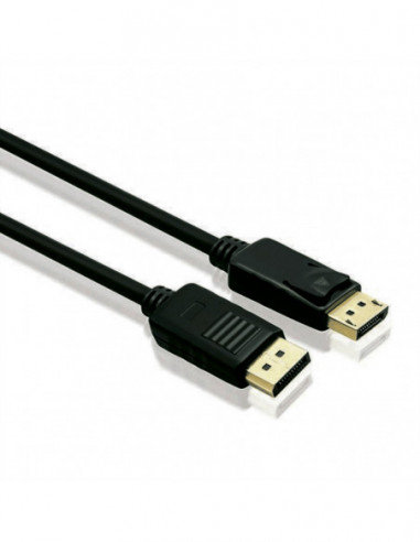 STANDARD Kabel DisplayPort, DP-DP, M/M, czarny, 1 m SECOMP