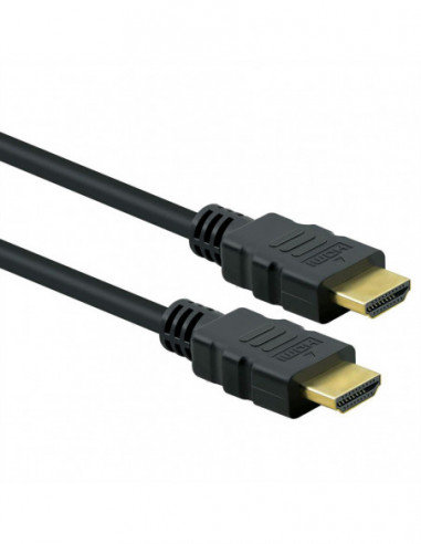 STANDARD Kabel HDMI 8K (7680 x 4320) Ultra HD + Ethernet, M/M, czarny, 2 m SECOMP