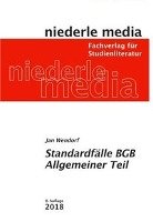 Standardfälle BGB Allgemeiner Teil Wendorf Jan