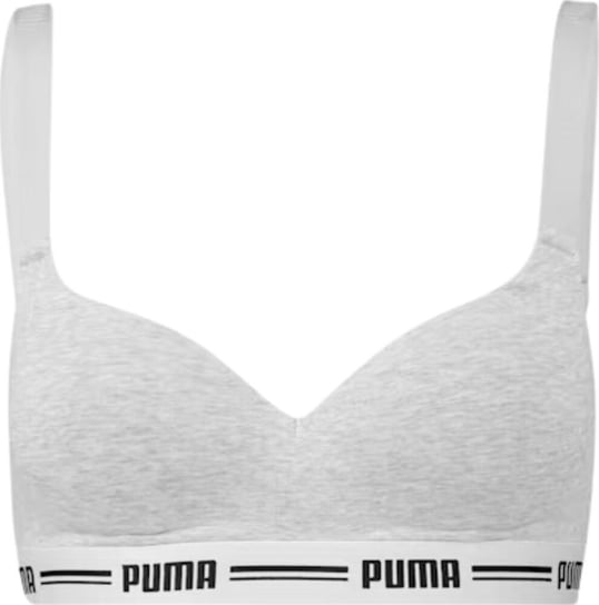 Stanik damski sportowy Puma Padded Top 1P Hang szary 907863 03-XS Puma