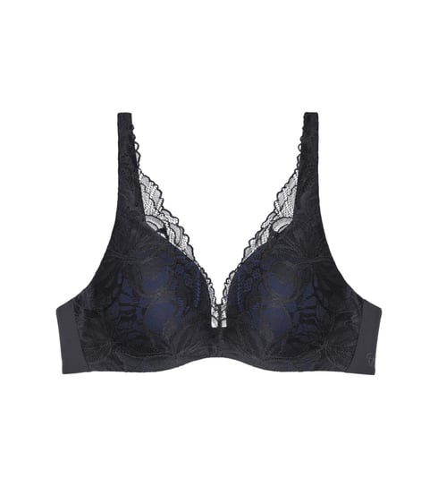 STANIK Push up BIUSTONOSZ Triumph KORONKA Body Make-Up Illusion Lace WP 80B Triumph