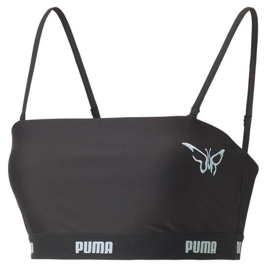 Stanik sportowy damski Puma x Dua Lipa czarny 53663001-XS Puma