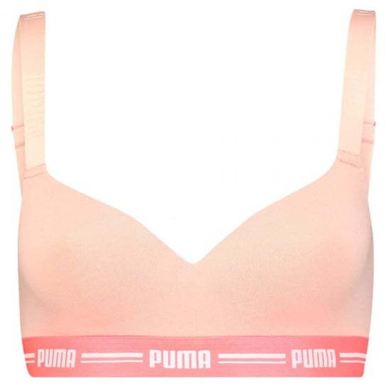 Stanik sportowy Puma Paded Top 1P Hang W 907863 (kolor Różowy, rozmiar L) Puma