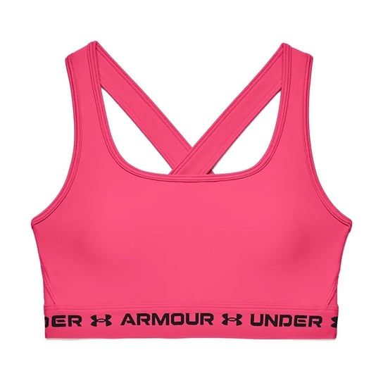 Stanik sportowy Under Armour Crossback Mid różowy 1361034 L Under Armour