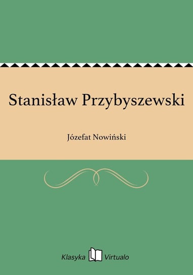 Stanisław Przybyszewski Nowiński Józefat