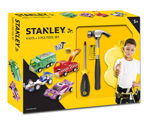 Stanley Jr, zestaw konstrukcyjny samochody Stanley Jr