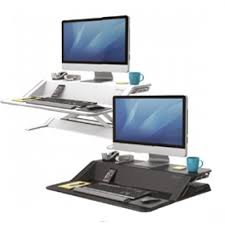 STANOWISKO DO PRACY FELLOWES SIT-STAND CZARNE Fellowes