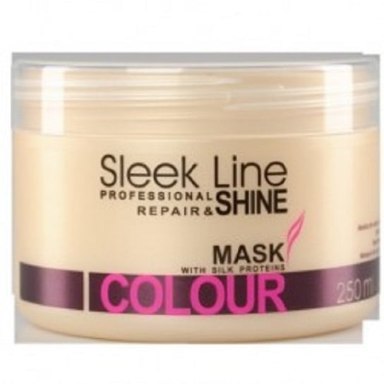 Stapiz, Sleek Line Colour, maska z jedwabiem, 250 ml Stapiz