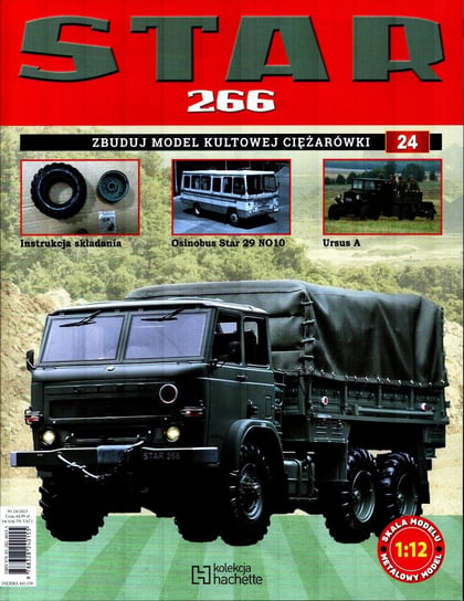 Star 266 Zbuduj Model Kultowej Ciężarówki Nr 24 Hachette Polska Sp. z o.o.