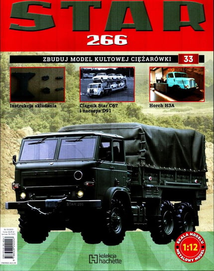 Star 266 Zbuduj Model Kultowej Ciężarówki Nr 33 Hachette Polska Sp. z o.o.