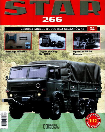 Star 266 Zbuduj Model Kultowej Ciężarówki Nr 34 Hachette Polska Sp. z o.o.