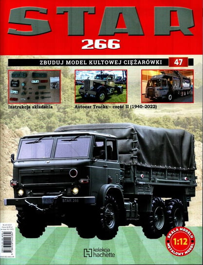 Star 266 Zbuduj Model Kultowej Ciężarówki Nr 47 Hachette Polska Sp. z o.o.