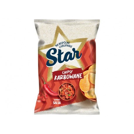 Star Chips Chipsy Karbowane Salsa 130g Frito Lay