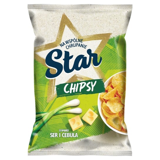Star Chips Chipsy Ser I Cebula 130g Frito Lay
