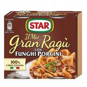 Star Gran Ragu sos z prawdziwkami do spaghetti 2sz Inna producent