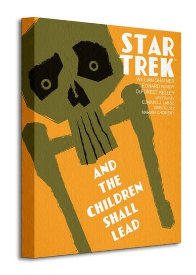Star Trek And The Children Shall Lead - obraz na płótnie Star Trek