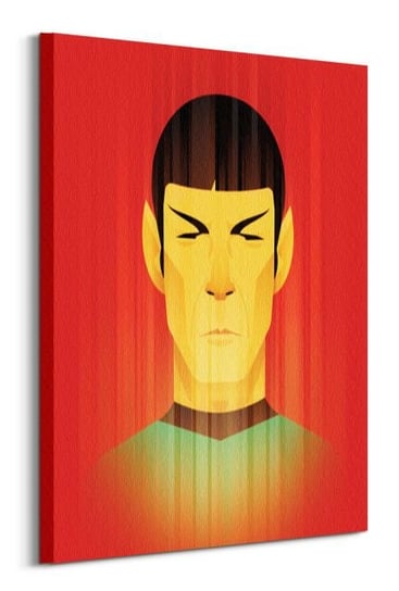 Star Trek Beaming Spock - obraz na płótnie Star Trek