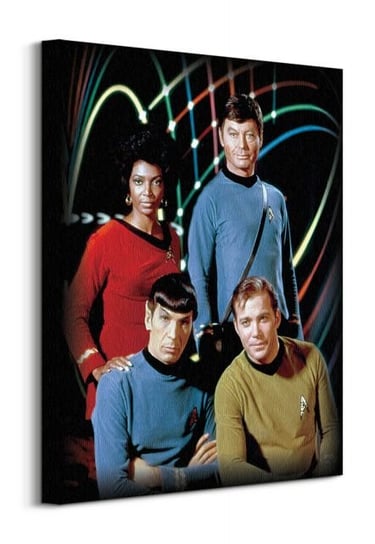 Star Trek Kirk, Spock, Uhura and Bones - obraz na płótnie Star Trek